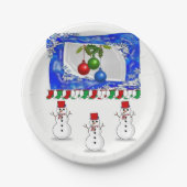 Paper Tellers Weihnachten Pappteller (Vorderseite)