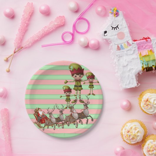 Paper Tellers Weihnachten Pappteller (Party)