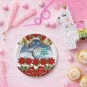 Paper Tellers Weihnachten Pappteller (Party)