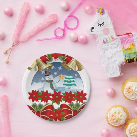 Paper Tellers Weihnachten Pappteller (Party)