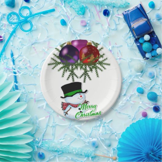 Paper Tellers Weihnachten Pappteller (Party)
