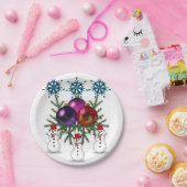 Paper Tellers Weihnachten Pappteller (Party)