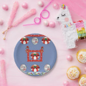 Paper Tellers Weihnachten Pappteller (Party)