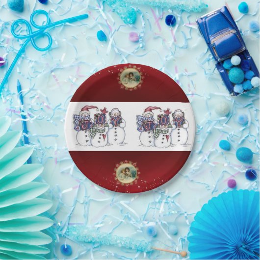 Paper Tellers Weihnachten Pappteller (Party)