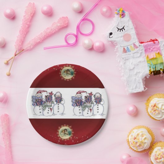 Paper Tellers Weihnachten Pappteller (Party)