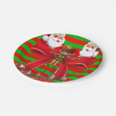 Paper Tellers Weihnachten Pappteller (Schrägansicht)