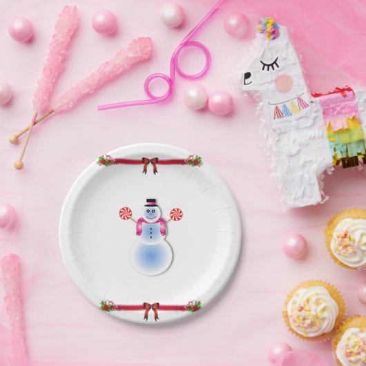 Paper Tellers Weihnachten Pappteller (Party)