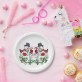 Paper Tellers Weihnachten Pappteller (Party)