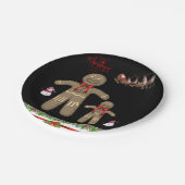 Paper Tellers Weihnachten Pappteller (Schrägansicht)