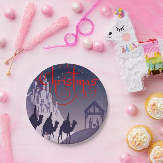 Paper Tellers Weihnachten Pappteller (Party)