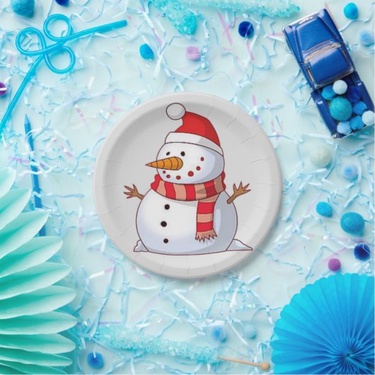 Paper Tellers Weihnachten Pappteller (Party)