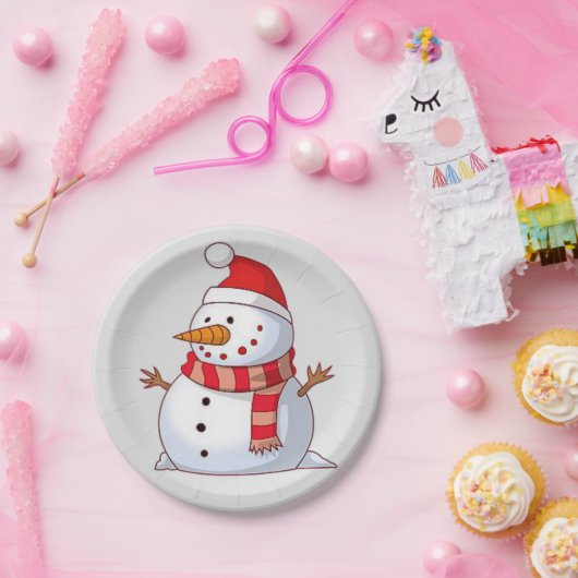 Paper Tellers Weihnachten Pappteller (Party)