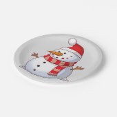 Paper Tellers Weihnachten Pappteller (Schrägansicht)