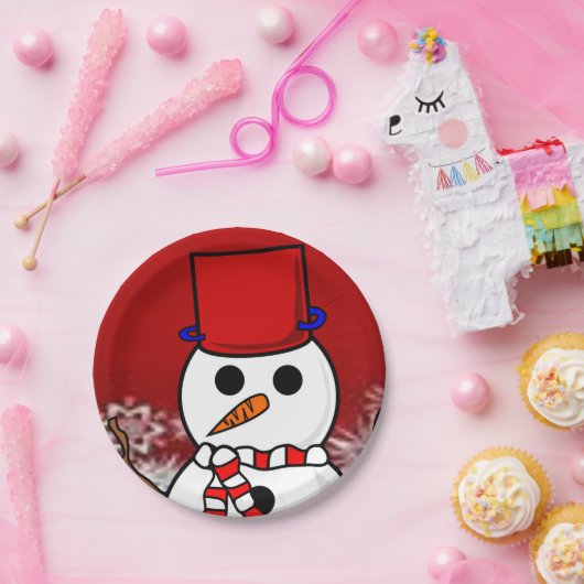 Paper Tellers Weihnachten Pappteller (Party)