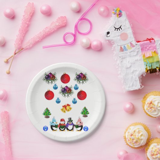 Paper Tellers Weihnachten Pappteller (Party)