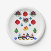 Paper Tellers Weihnachten Pappteller (Vorderseite)