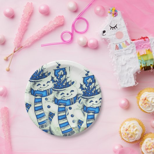 Paper Tellers Weihnachten Pappteller (Party)