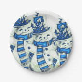 Paper Tellers Weihnachten Pappteller (Vorderseite)