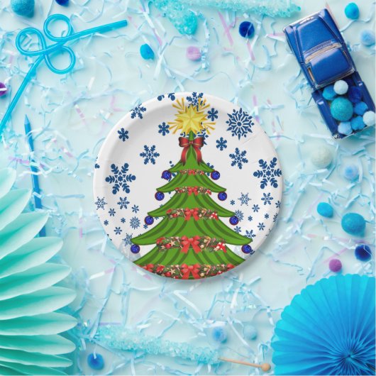 Paper Tellers Weihnachten Pappteller (Party)