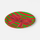 Paper Tellers Weihnachten Pappteller (Schrägansicht)