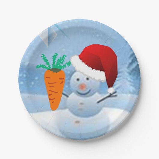 Paper Tellers Weihnachten Pappteller (Vorderseite)