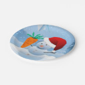 Paper Tellers Weihnachten Pappteller (Schrägansicht)