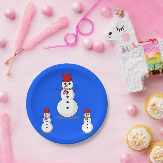 Paper Tellers Weihnachten Pappteller (Party)