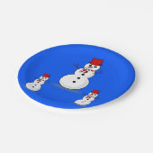 Paper Tellers Weihnachten Pappteller (Schrägansicht)