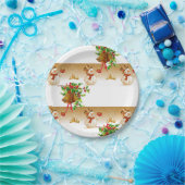 Paper Tellers Weihnachten Pappteller (Party)