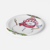 Paper Tellers Weihnachten Pappteller (Schrägansicht)