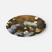 Paper Tellers Weihnachten Pappteller (Schrägansicht)