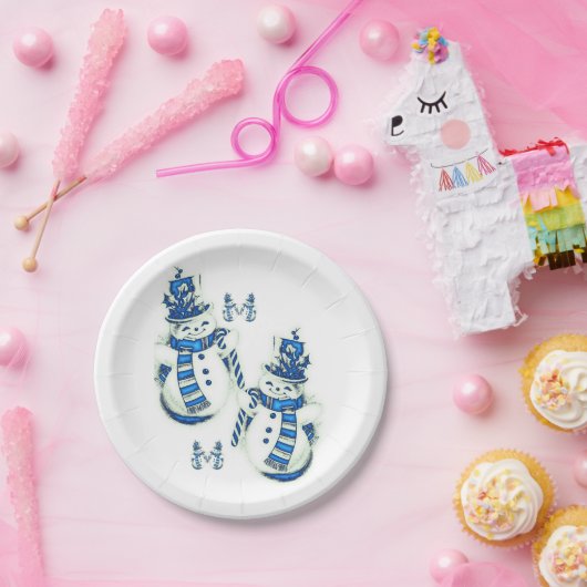 Paper Tellers Weihnachten Pappteller (Party)