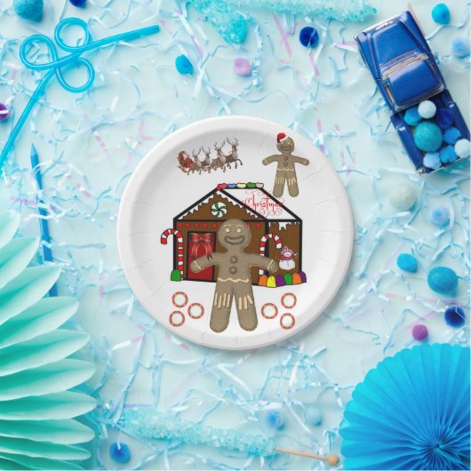 Paper Tellers Weihnachten Pappteller (Party)