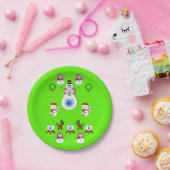 Paper Tellers Weihnachten Pappteller (Party)