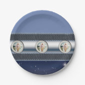 Paper Tellers Weihnachten Pappteller (Vorderseite)