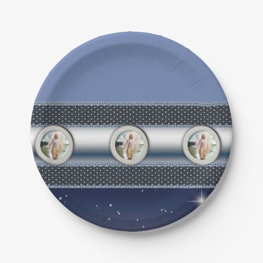 Paper Tellers Weihnachten Pappteller (Vorderseite)