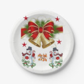 Paper Tellers Weihnachten Pappteller (Vorderseite)