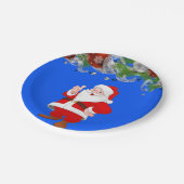 Paper Tellers Weihnachten Pappteller (Schrägansicht)