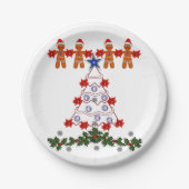 Paper Tellers Weihnachten Pappteller (Vorderseite)