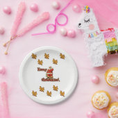 Paper Tellers Weihnachten Pappteller (Party)