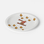 Paper Tellers Weihnachten Pappteller (Schrägansicht)