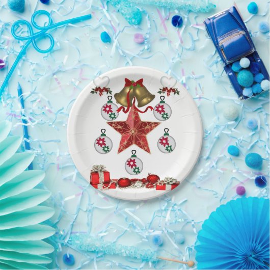 Paper Tellers Weihnachten Pappteller (Party)