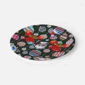 Paper Tellers Weihnachten Pappteller (Schrägansicht)