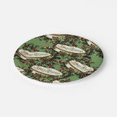 Paper Tellers Weihnachten Pappteller (Schrägansicht)