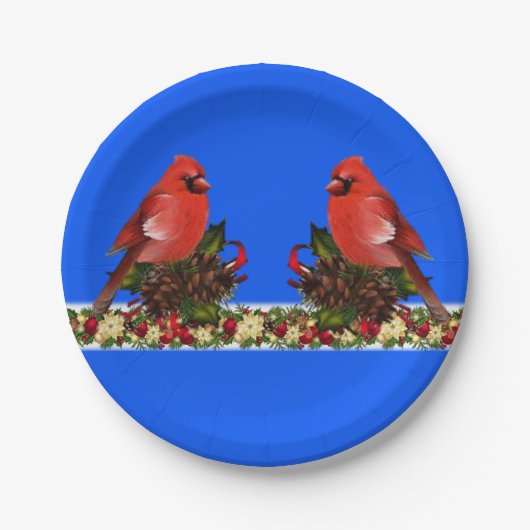 Paper Tellers Weihnachten Pappteller (Vorderseite)