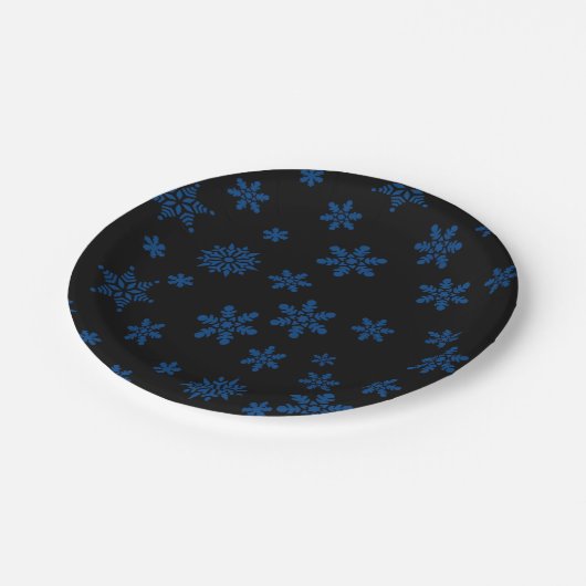 Paper Tellers Weihnachten Pappteller (Schrägansicht)