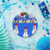 Paper Tellers Weihnachten Pappteller (Party)