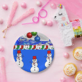 Paper Tellers Weihnachten Pappteller (Party)