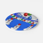 Paper Tellers Weihnachten Pappteller (Schrägansicht)