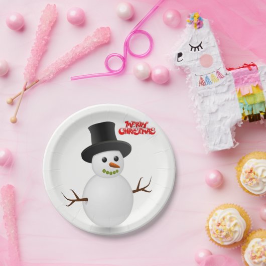 Paper Tellers Weihnachten Pappteller (Party)